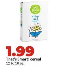 Hy-Vee That's Smart! cereal offer