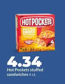 Hy-Vee Hot Pockets stuffed sandwiches offer