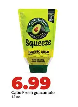 Hy-Vee Cabo Fresh guacamole offer