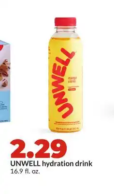 Hy-Vee UNWELL hydration drink offer
