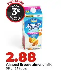 Hy-Vee Almond Breeze almondmilk offer