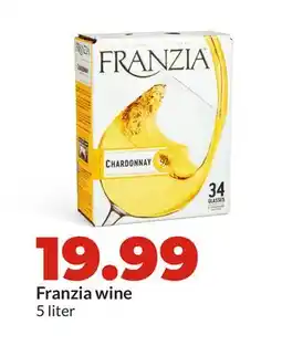 Hy-Vee Franzia wine offer