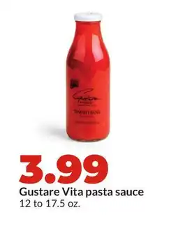Hy-Vee Gustare Vita pasta sauce offer