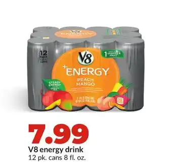 Hy-Vee V8 energy drink offer