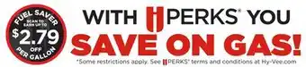 Hy-Vee SAVE ON GAS! offer
