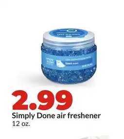 Hy-Vee Simply Done air freshener offer