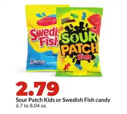Hy-Vee Sour Patch Kids or Swedish Fish candy offer