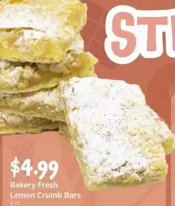 Fareway Bakery Fresh Lemon Crumb Bars offer