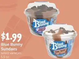 Fareway Blue Bunny Sundaes offer