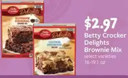 Fareway Betty Crocker Delights Brownie Mix offer