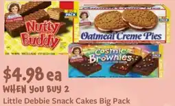 Fareway Little Debbie Snack Cakes Big Pack offer