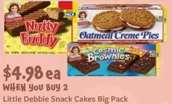 Fareway Little Debbie Snack Cakes Big Pack offer