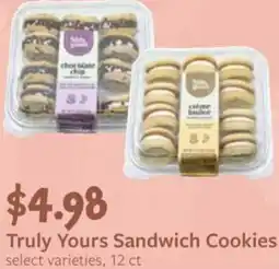 Fareway Truly Yours Sandwich Cookies offer