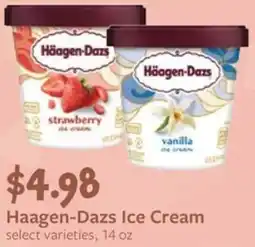 Fareway Haagen-Dazs Ice Haagen-Dazs Ice Cream select varieties, 14 oz offer