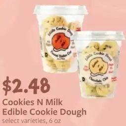Fareway Cookies N Milk Edible Cookie Dough offer