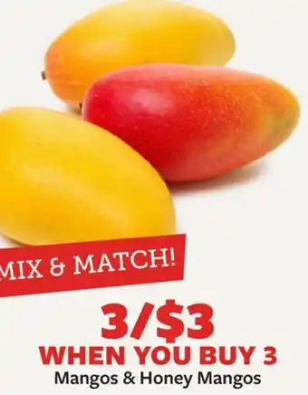 Fareway Mangos & Honey Mangos offer