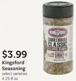 Fareway Kingsford Seasoning offer