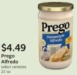 Fareway Prego Alfredo offer