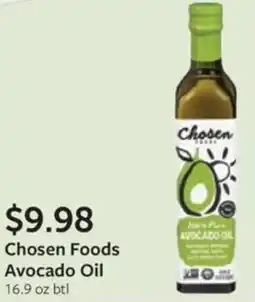 Fareway Chosen Foods Avocado Oil offer