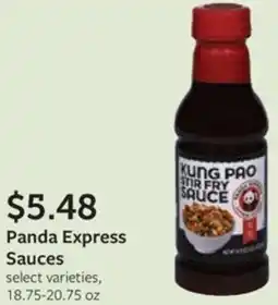 Fareway Panda Express Sauces offer