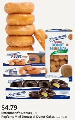 Fareway Entenmann's Donuts ,Pop’ems Mini Donuts & Donut Cakes offer