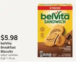 Fareway belVita Breakfast Biscuits offer