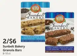 Fareway Sunbelt Bakery Granola Bars offer