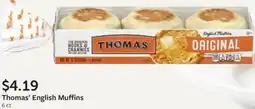 Fareway Thomas' English Muffins offer