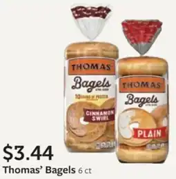 Fareway Thomas' Bagels offer
