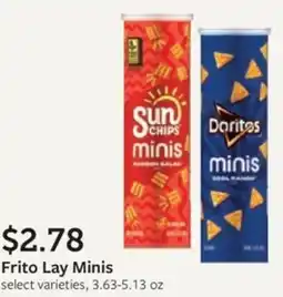 Fareway Frito Lay Minis offer