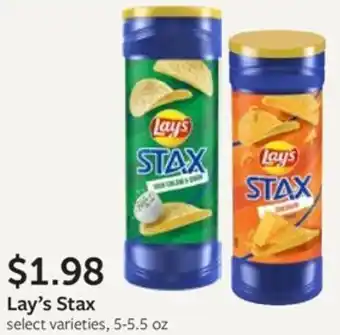 Fareway Lay's Stax offer