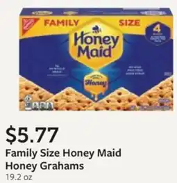Fareway Family Size Honey Maid Honey Grahams offer