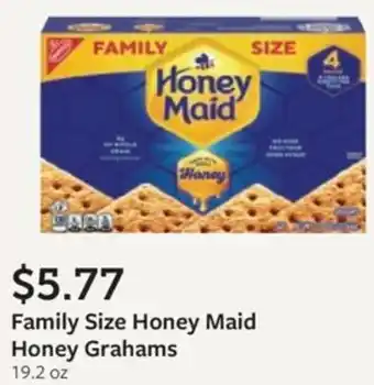 Fareway Family Size Honey Maid Honey Grahams offer