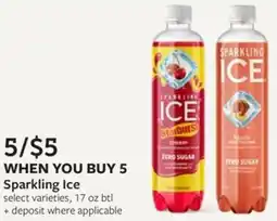 Fareway Sparkling ice offer