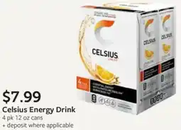 Fareway Celsius Energy Drink offer