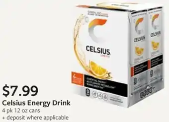 Fareway Celsius Energy Drink offer