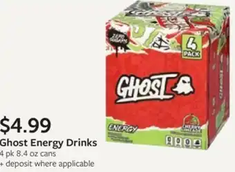 Fareway Ghost Energy Drinks offer