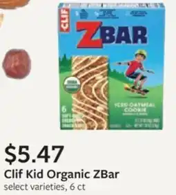 Fareway Clif Kid Organic ZBar offer