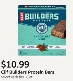 Fareway Clif Builders Protein Bars offer