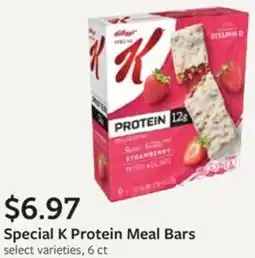 Fareway Special K Protein Meal Bars offer
