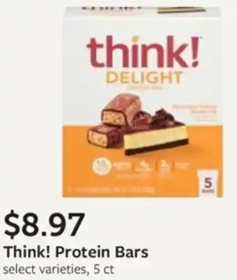 Fareway Think! Protein Bars offer