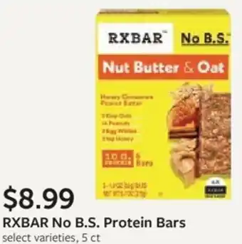 Fareway RXBAR No B.S. Protein Bars offer
