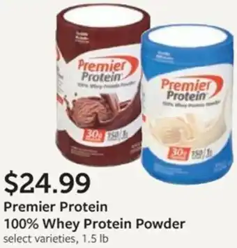 Fareway Premier Protein 100% Whey Protein Powder offer