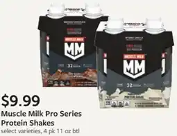 Fareway Muscle Milk Pro Series Protein Shakes offer