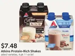 Fareway Atkins Protein-Rich Shakes offer