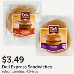 Fareway Deli Express Sandwiches offer