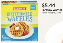 Fareway Fareway Waffles offer