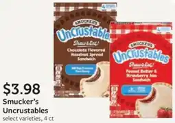 Fareway Smucker's Uncrustables offer