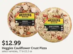 Fareway Heggies Cauliflower Crust Pizza offer