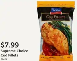 Fareway Supreme Choice Cod Fillets offer